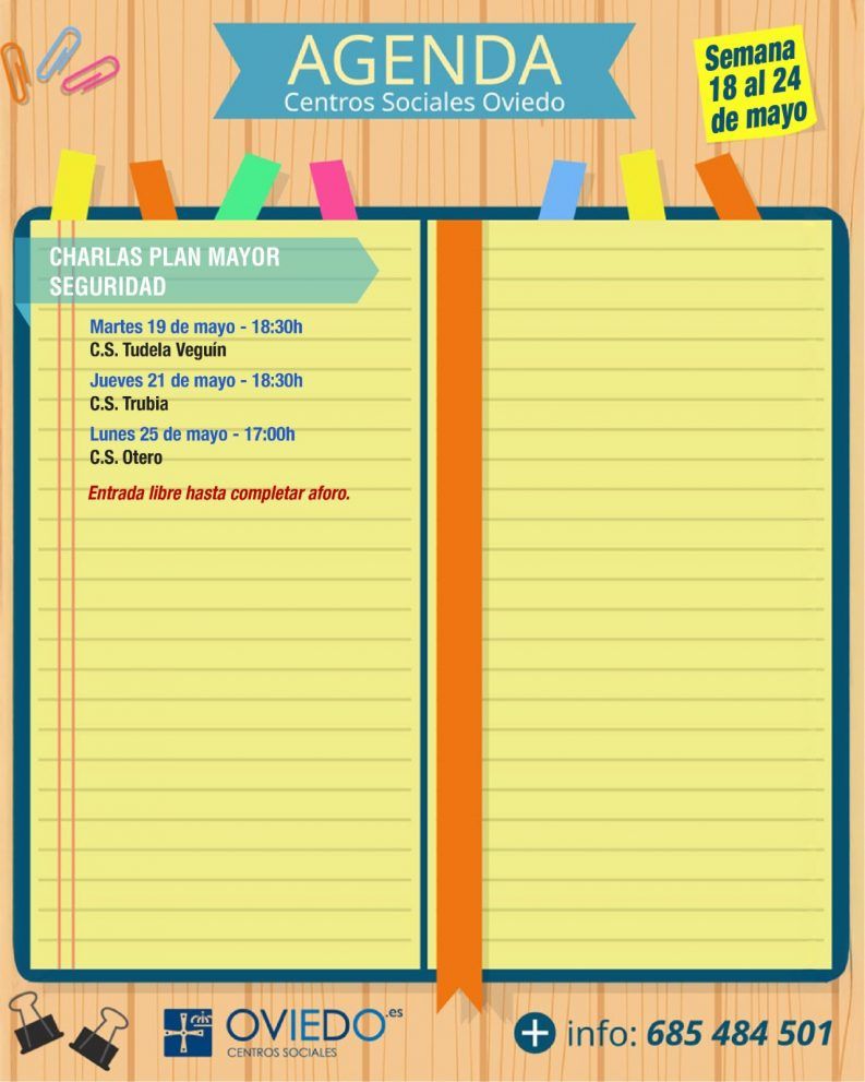 AGENDA - Semana del 18 al 24 de MAYO 3 AGENDA 05.18 a 05.24 3