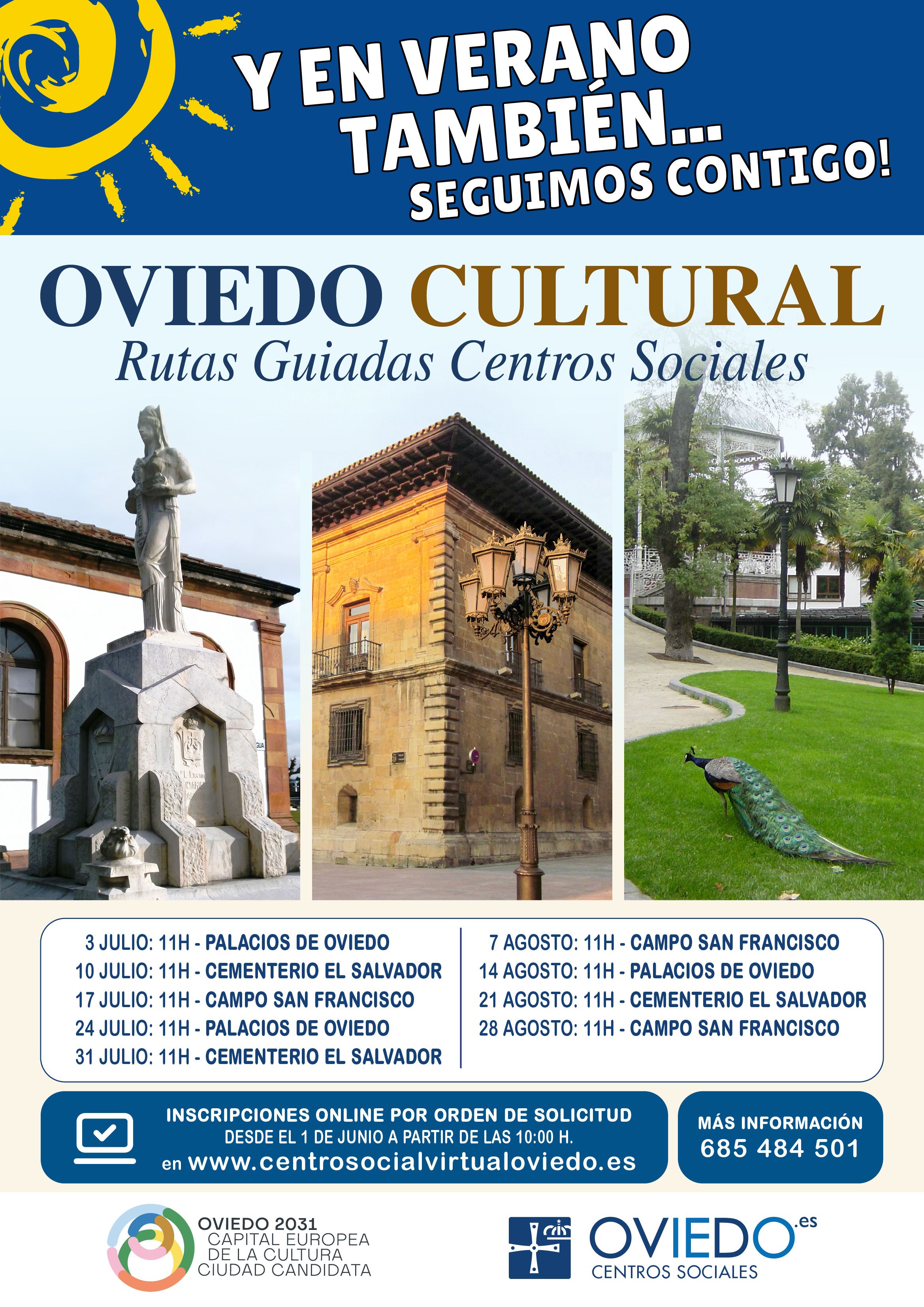 Actividades Verano 2026 OVIEDO CULTURAL