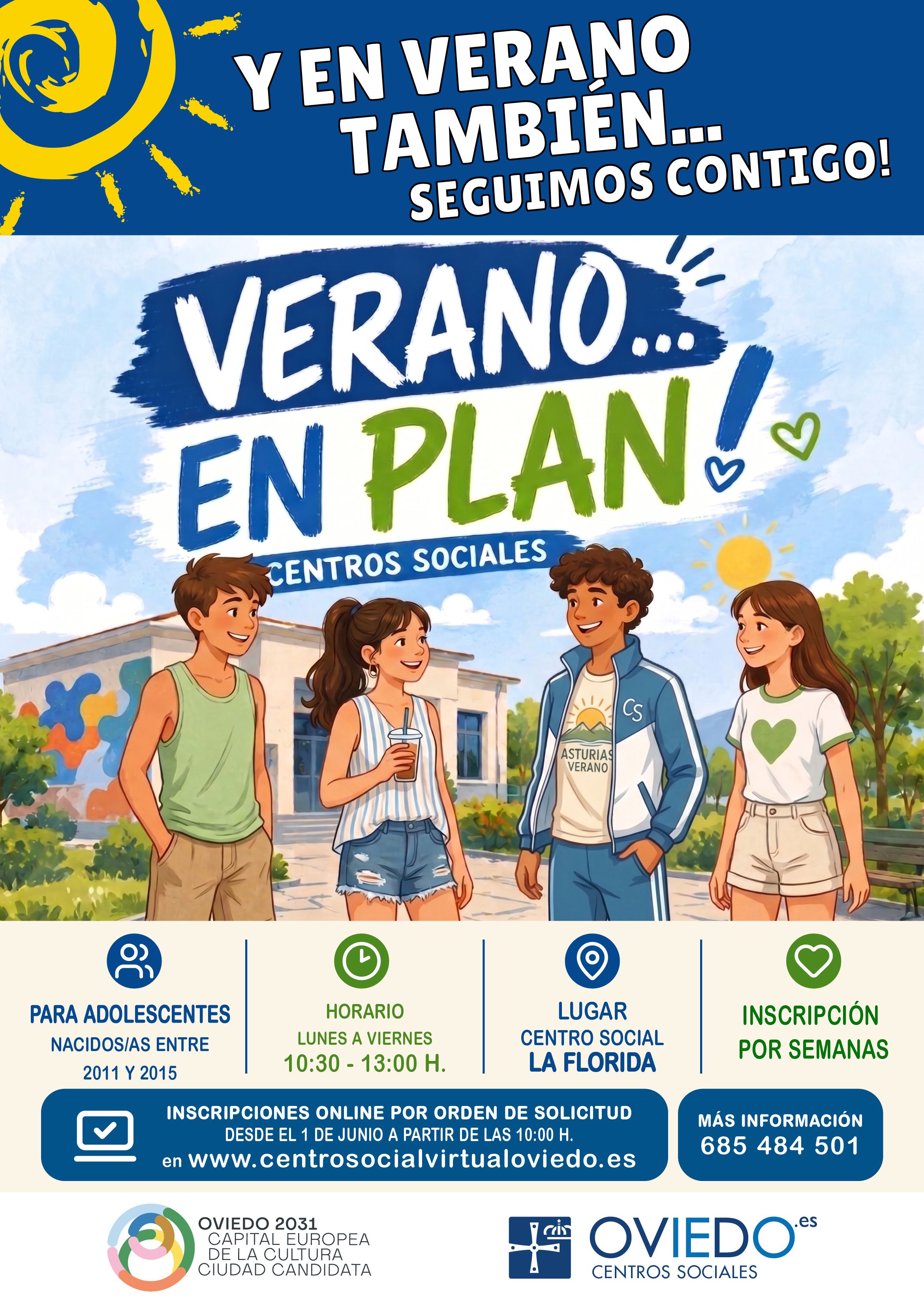 Actividades Verano 2026 VERANO. EN PLAN