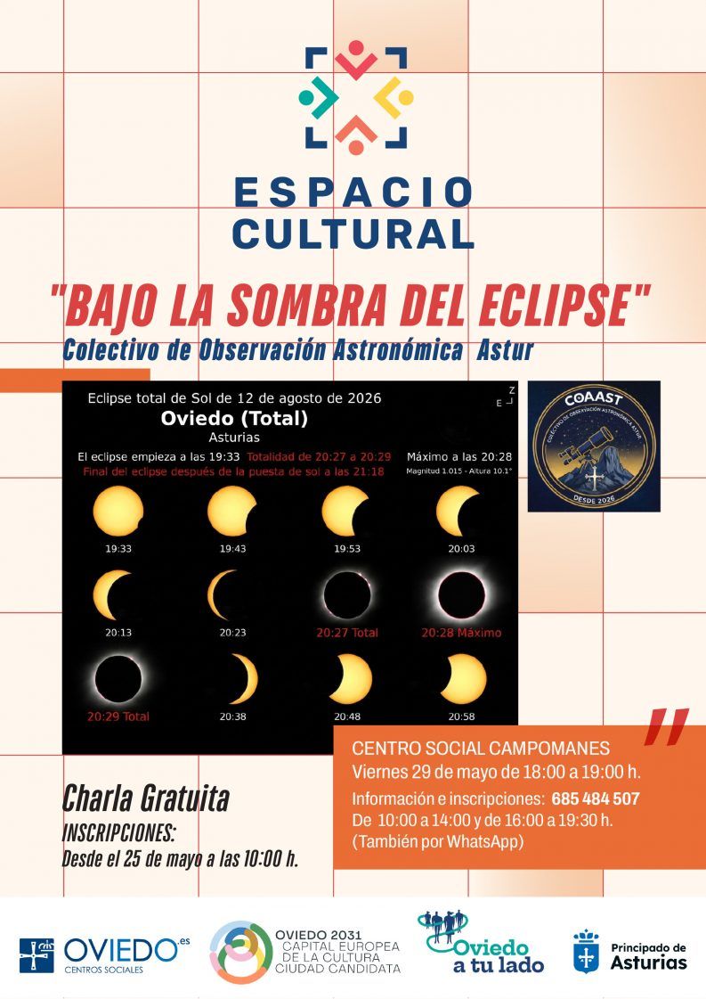 "BAJO LA SOMBRA DEL ECLIPSE" 12 ESPACIO CULTURAL 2026 05 25