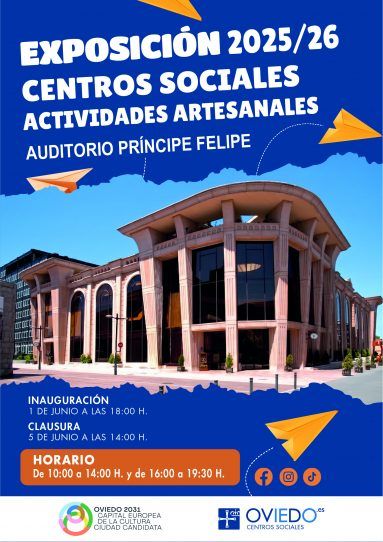 EXPOSICION CENTROS SOCIALES 2026 cartel