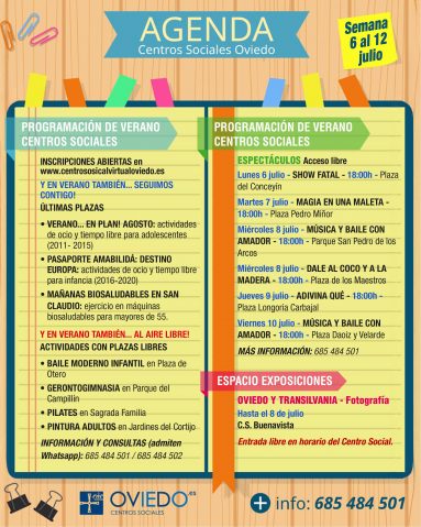 AGENDA 07.06 a 07.12