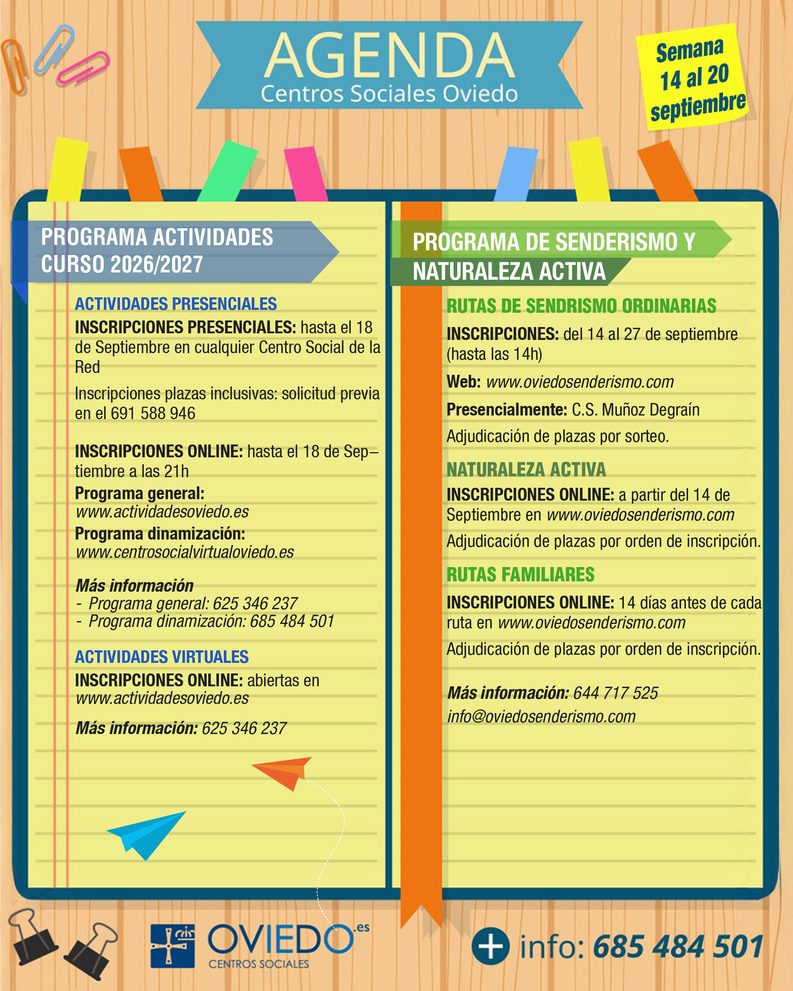 AGENDA 14 20 SEPTIEMBRE1