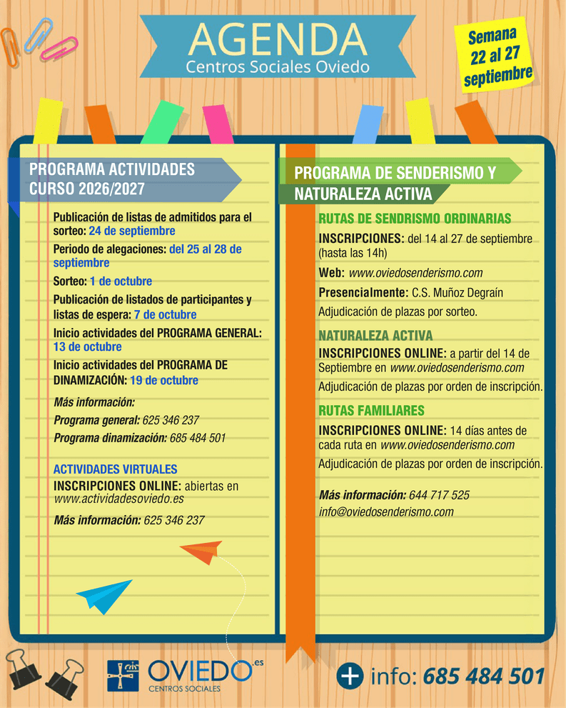 AGENDA 22 27 SEPTIEMBRE1